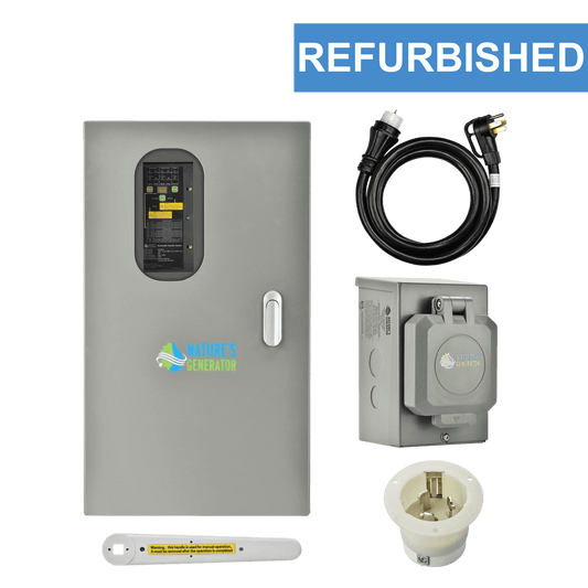 50A Automatic Generator Transfer Switch - What's in the Box