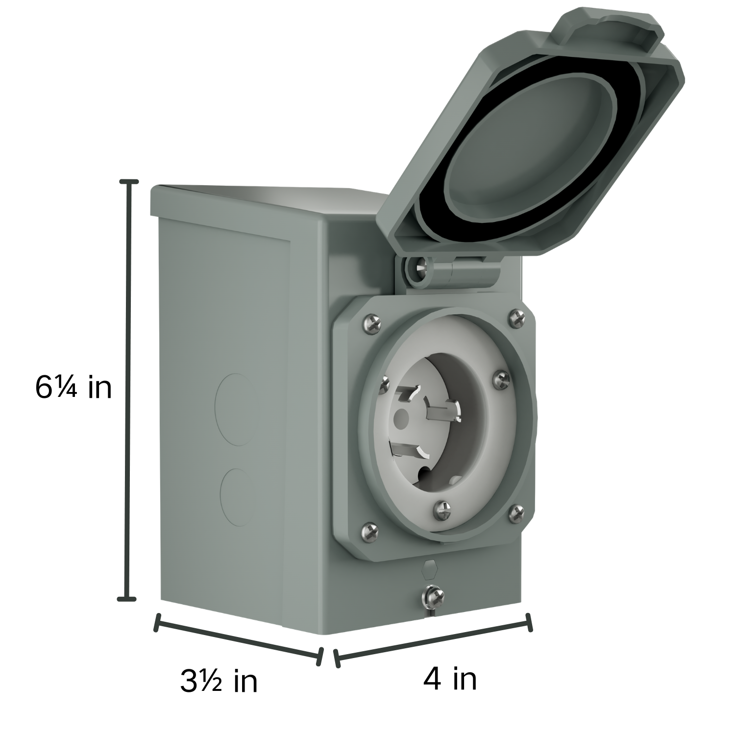 Nature's Generator 50A Power Inlet Box - Nature's Generator