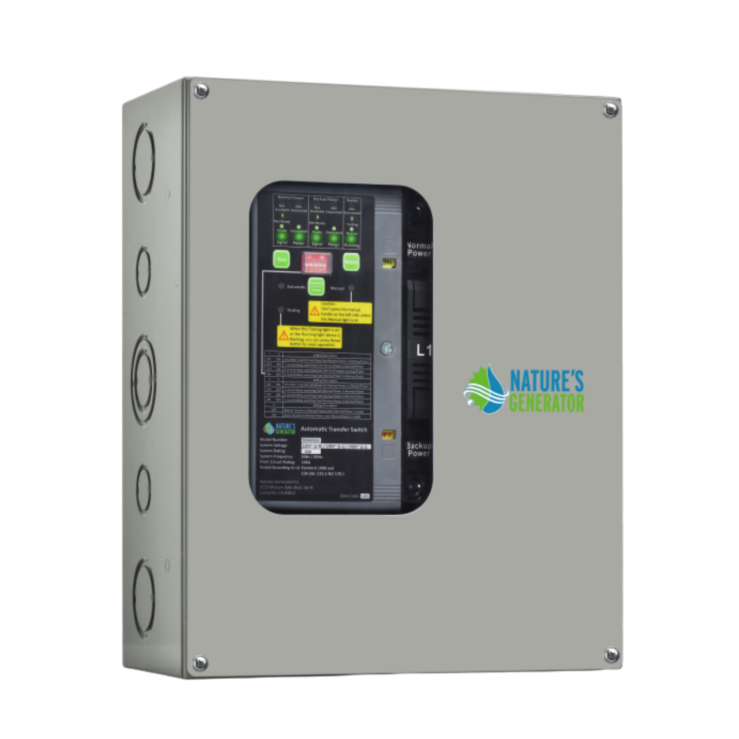 Product - 50A Compact Automatic Transfer Switch for Home, RV & Marine