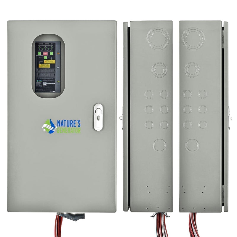 50A Automatic Generator Transfer Switch - Product - 50_ATS_Pre-Wired_All-sides 10