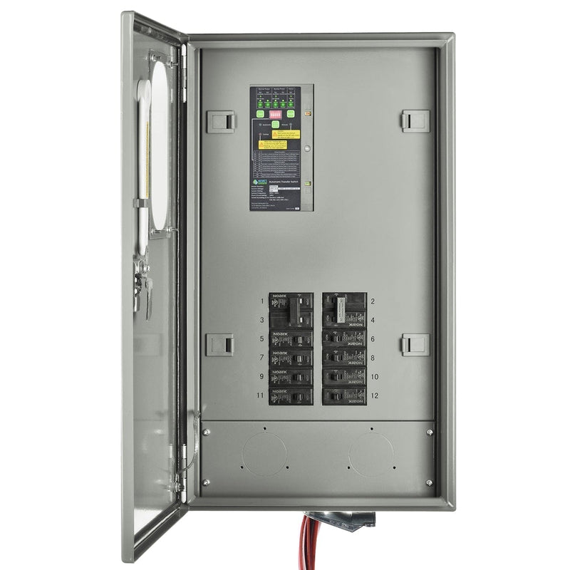 50A Automatic Generator Transfer Switch - Product - 50_ATS_Pre-Wired_Front-Open-Cover 9