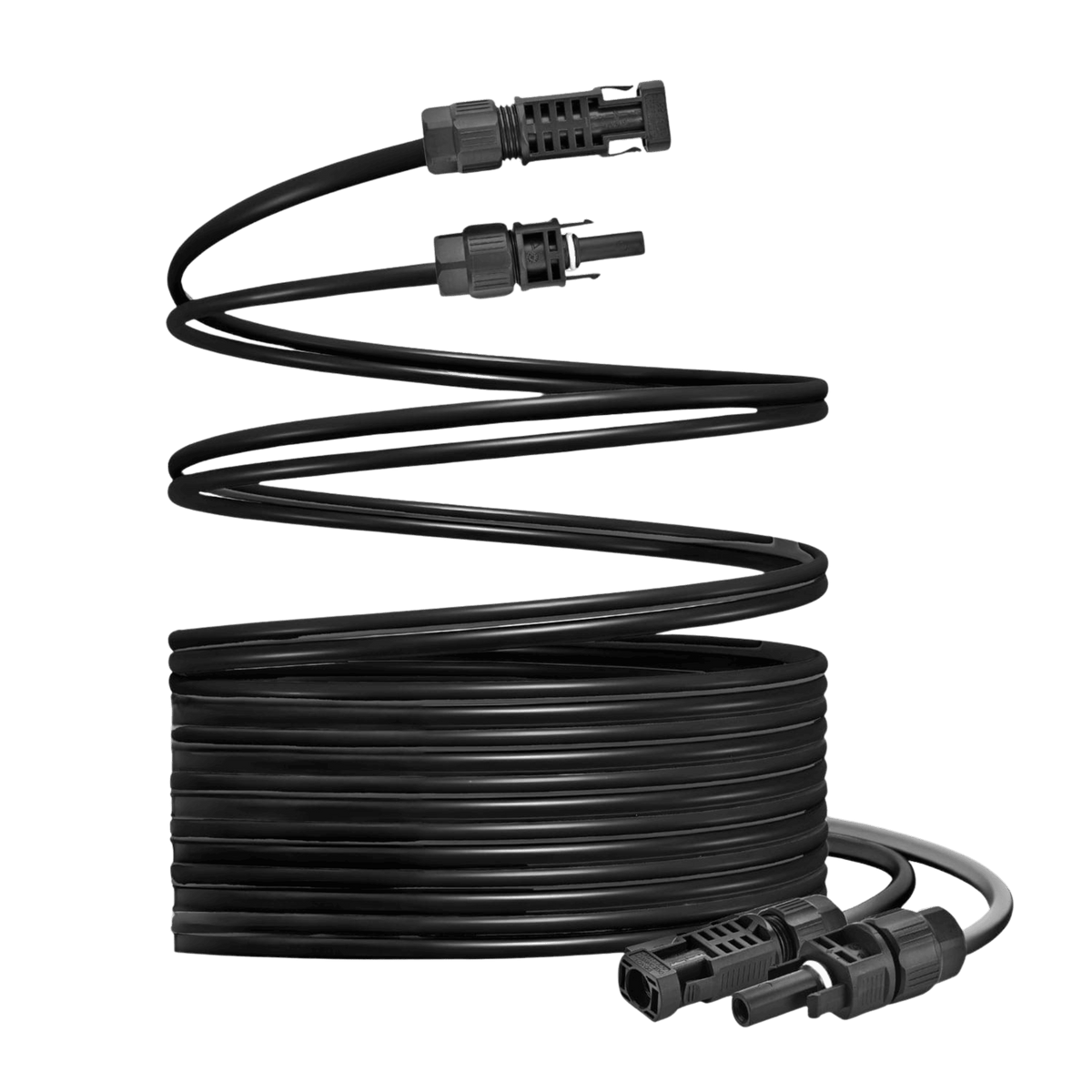 50 Foot Quick Release MC4 Extension Cables for MyGrid 10K System