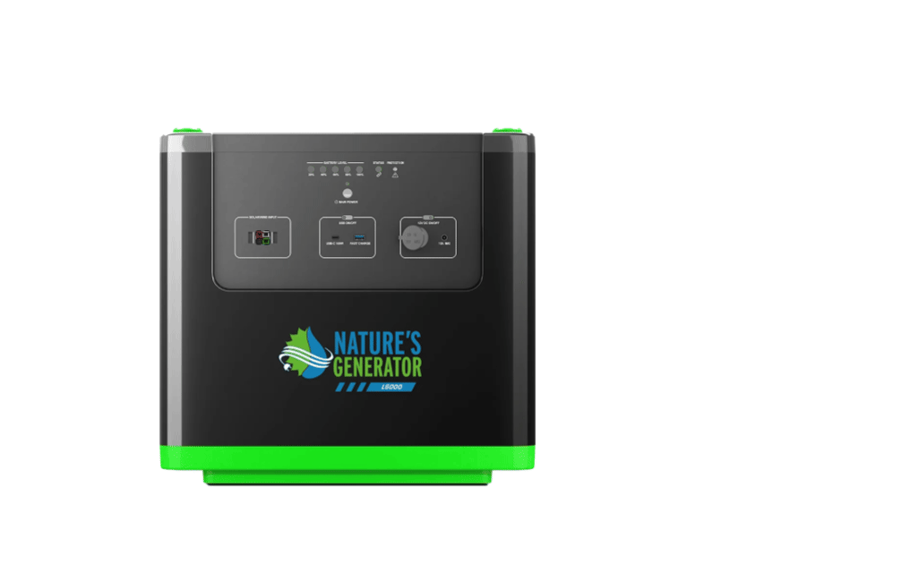 Use Your Nature’s Generator Lithium 6000 Power Pod