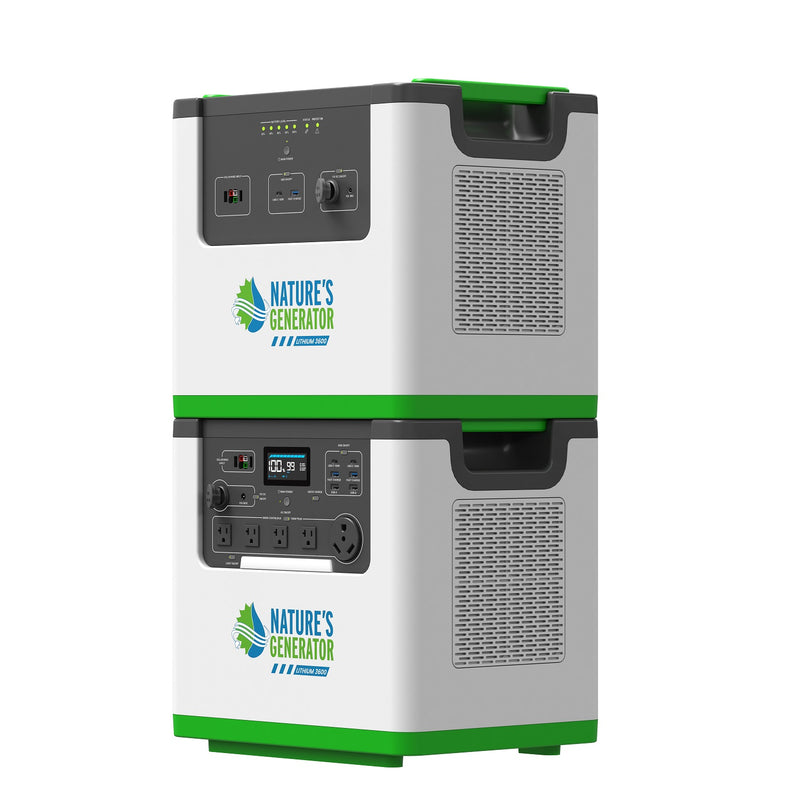 Lithium 3600 Help Center - Product Lithium_3600_And_Pod_Right_Natures_Generator 12