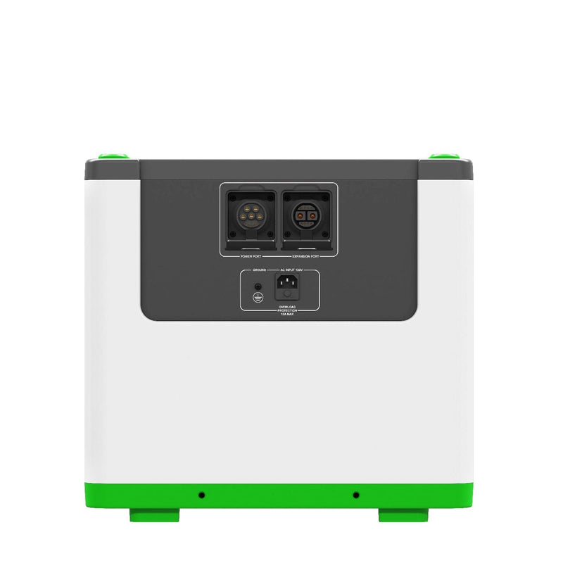 Lithium 3600 Help Center - Product 
Solar and Wind Energy Power Station Lithium 3600 Back - Nature's Generator 8