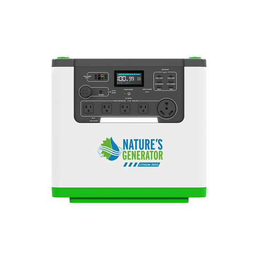 Nature's Generator Lithium 3600 Power Station
