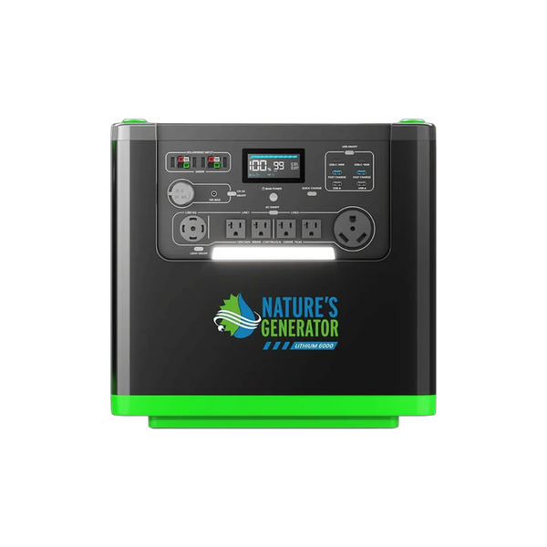 Nature's Generator Lithium 6000 Power Station