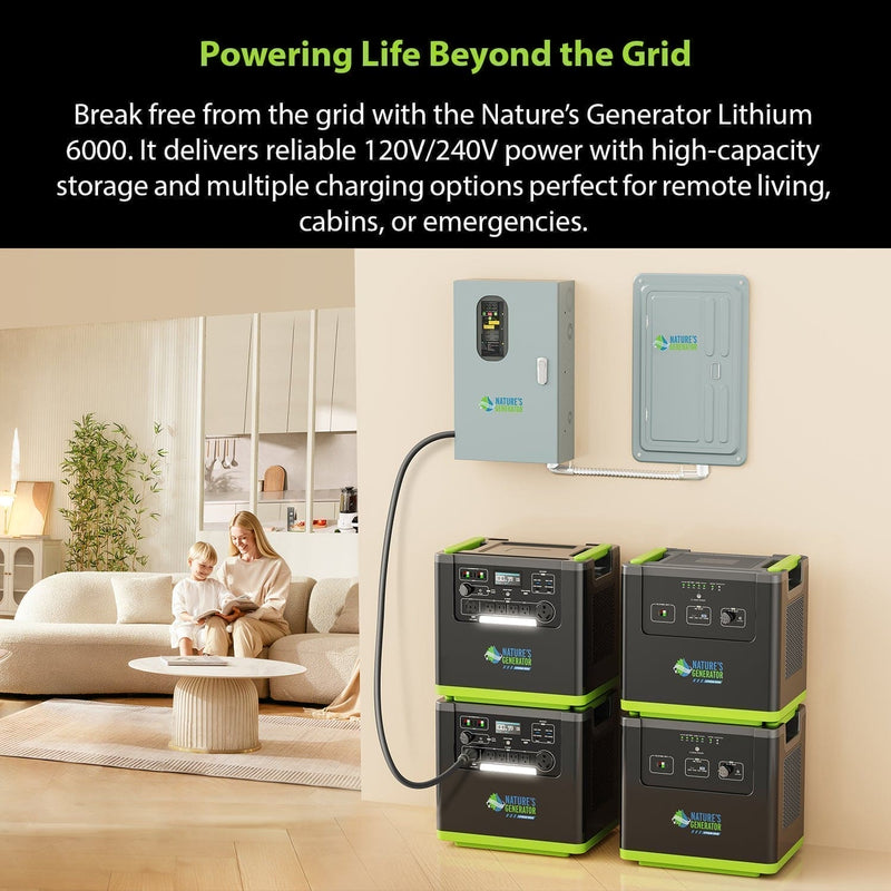 Lithium 6000 Help Center - Scene 
Lithium 6000 Off-Grid Living 18
