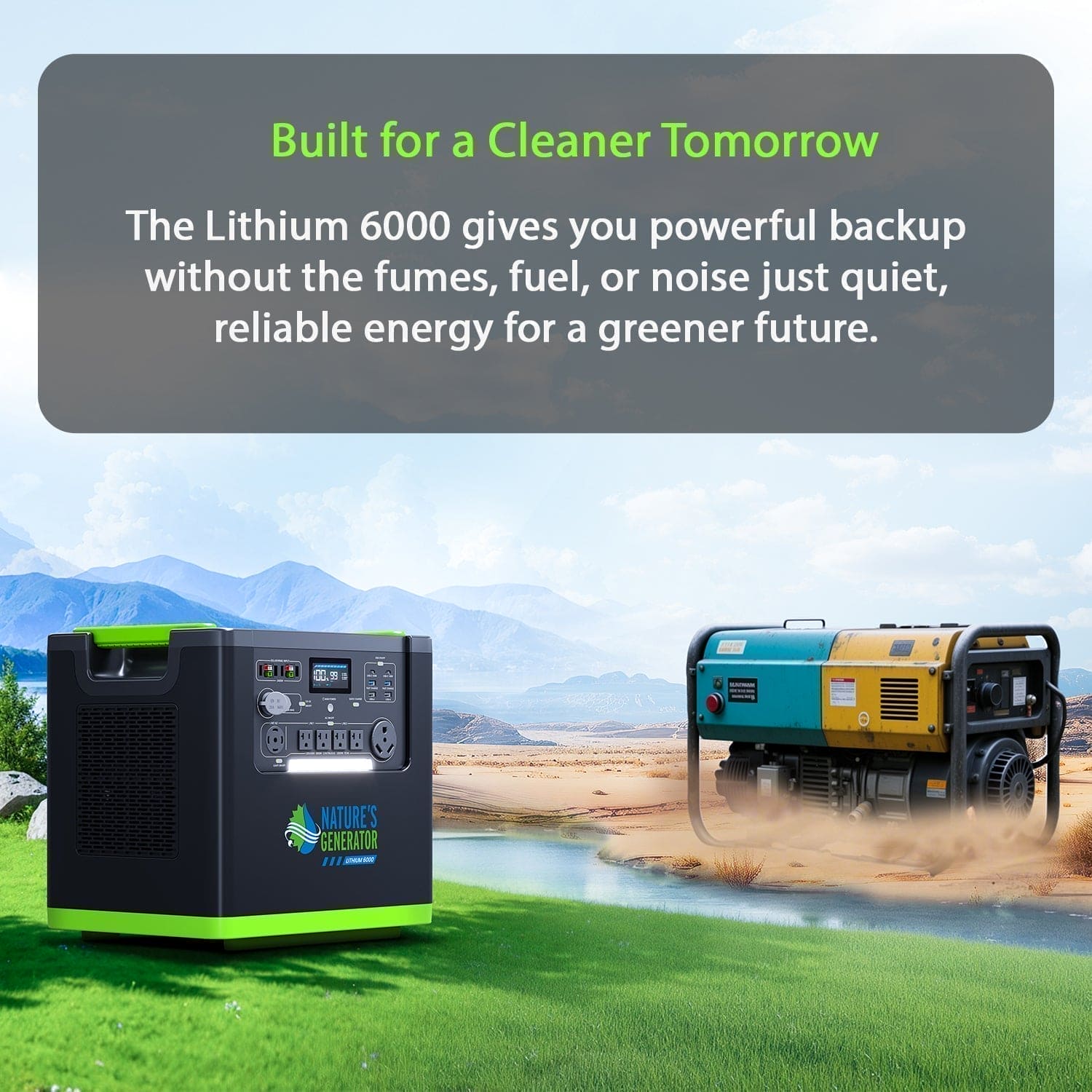 Lithium 6000 vs Gas Generators