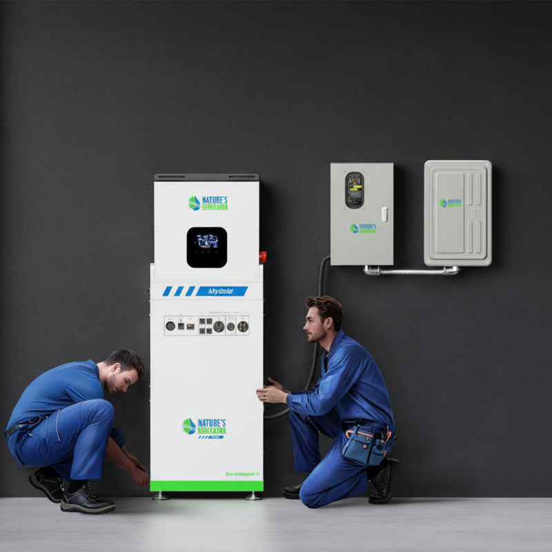 50A Automatic Generator Transfer Switch - Scene MyGrid_10K_Fast_and_Easy_Installation 12