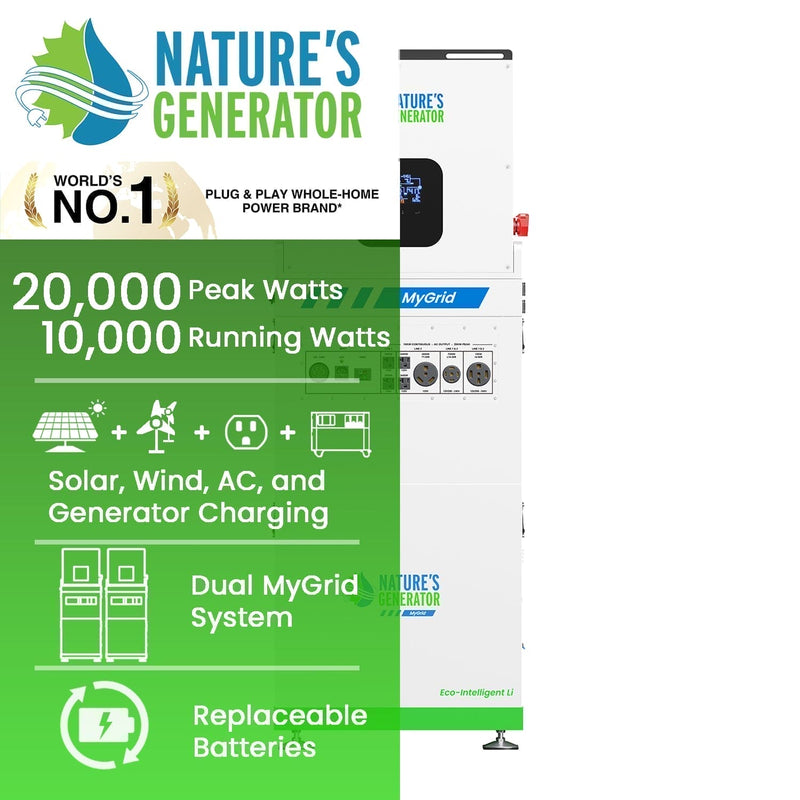 MyGrid 10k Help Center - Product MyGrid 10K Whole Home Generator Hover 2