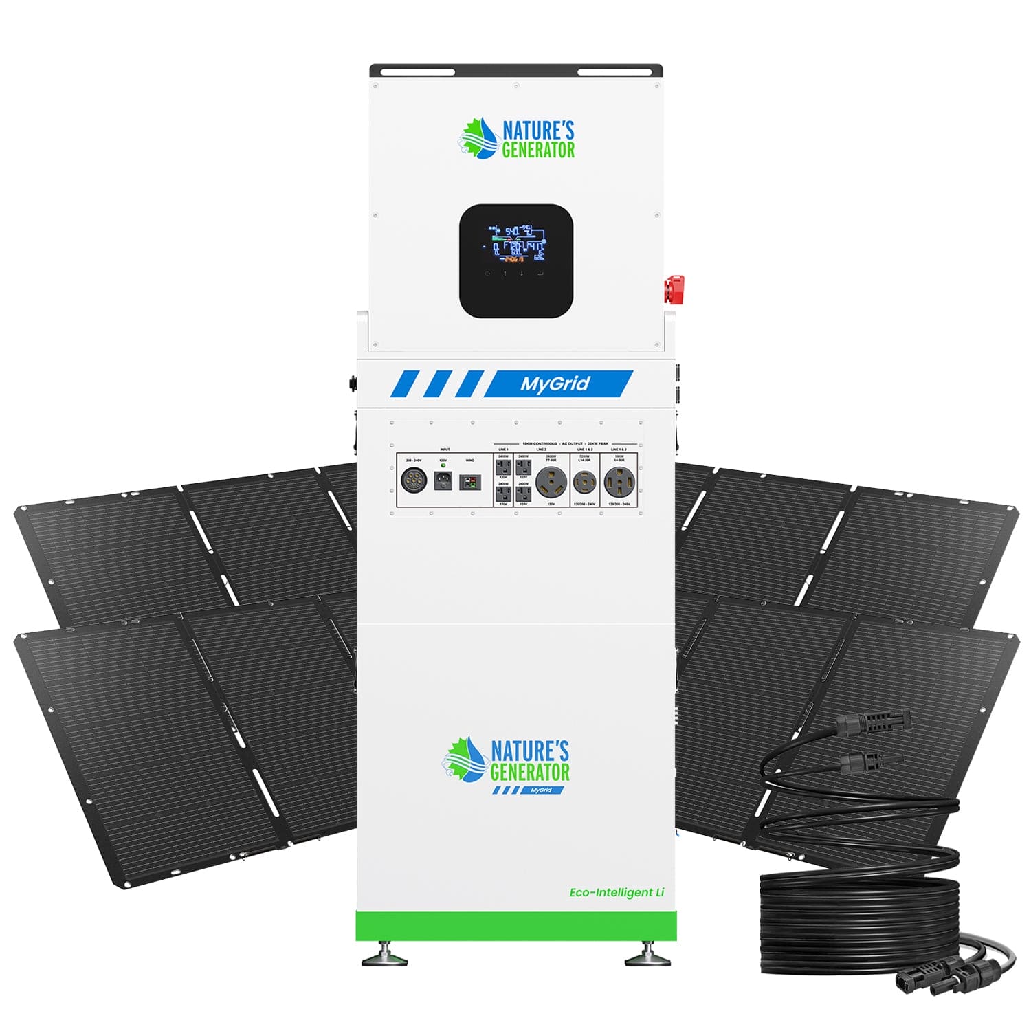 MyGrid 10K Solar Generator for Home