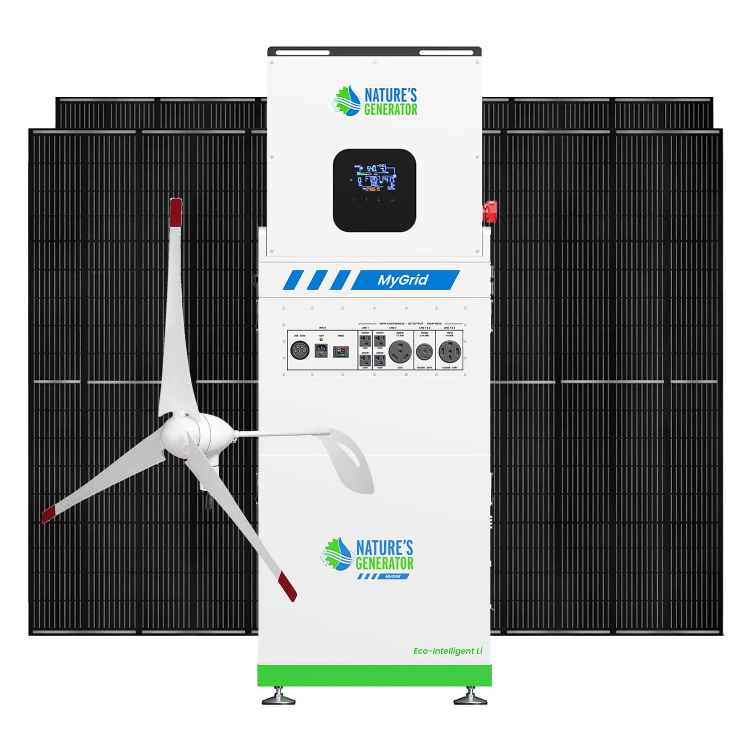 MyGrid 10k Solar and Wind Generator for Home