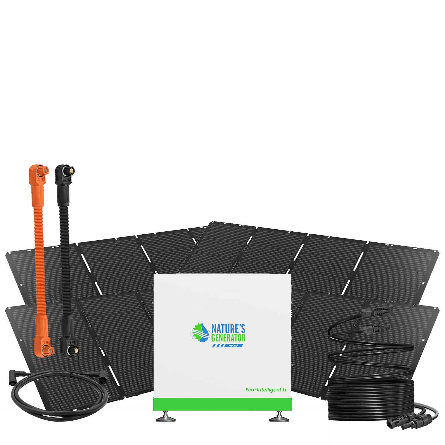 MyGrid 10K Solar Battery with 4x 400W Folding Solar Panels