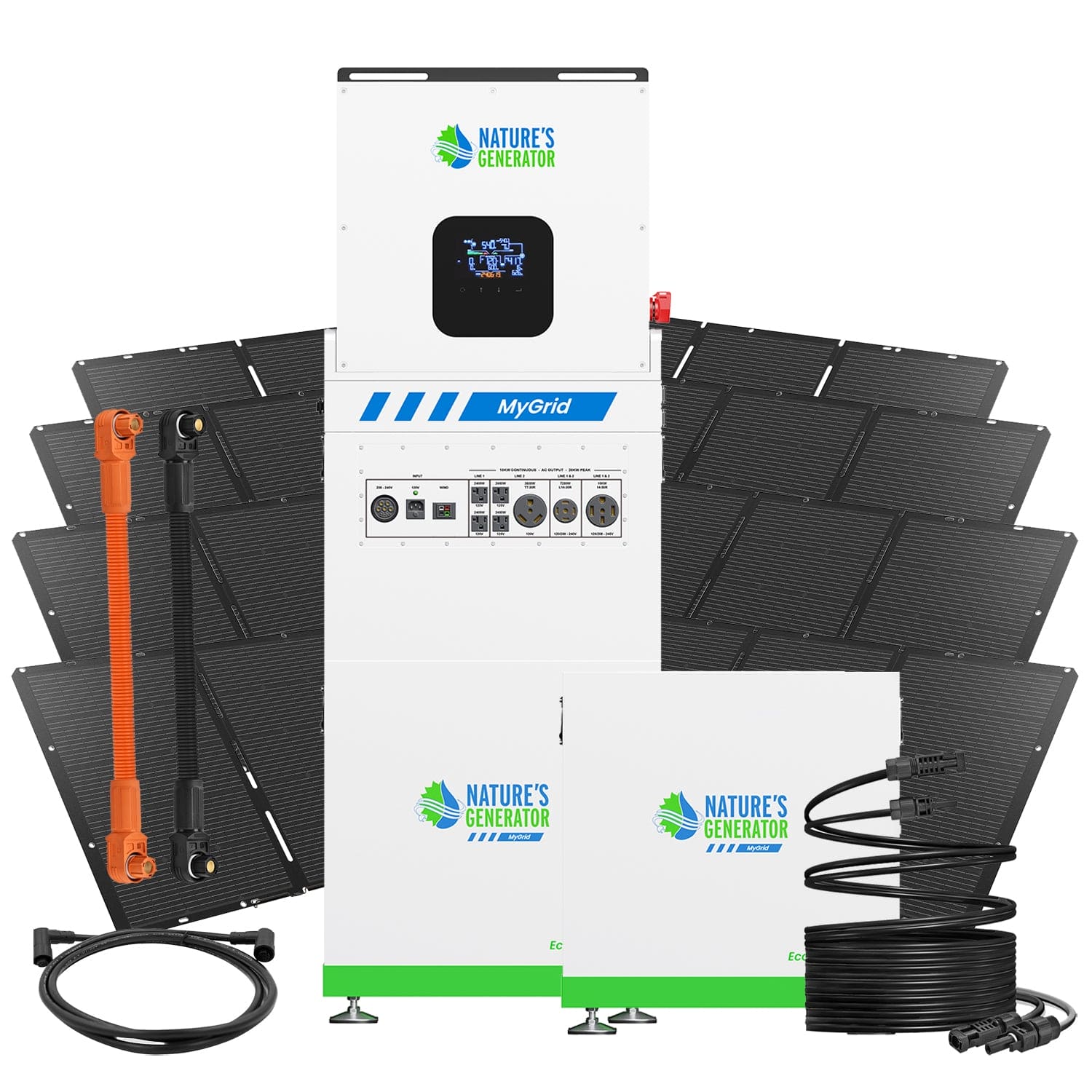 MyGrid 10K Solar Generator for Home