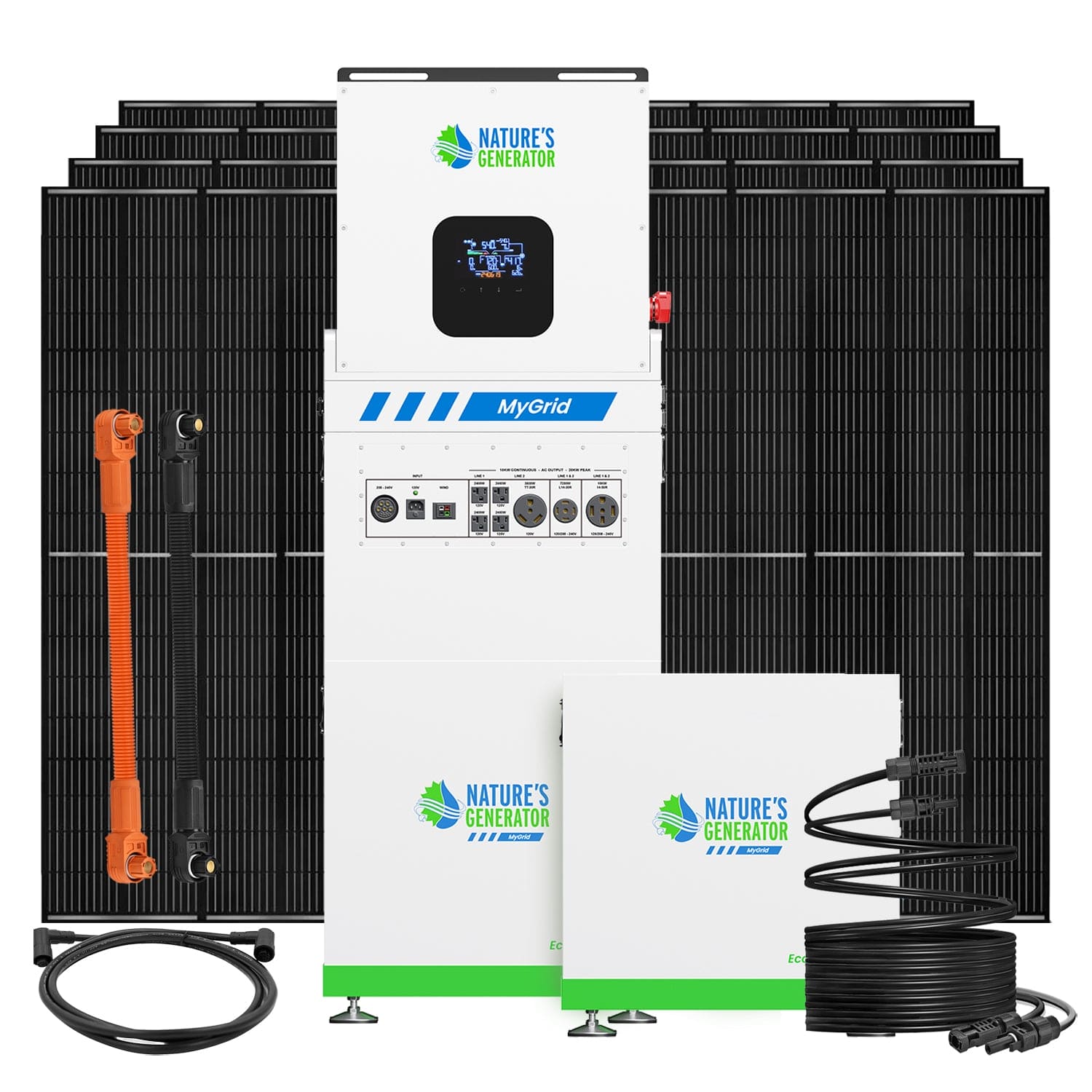MyGrid 10K Solar Generator for Home