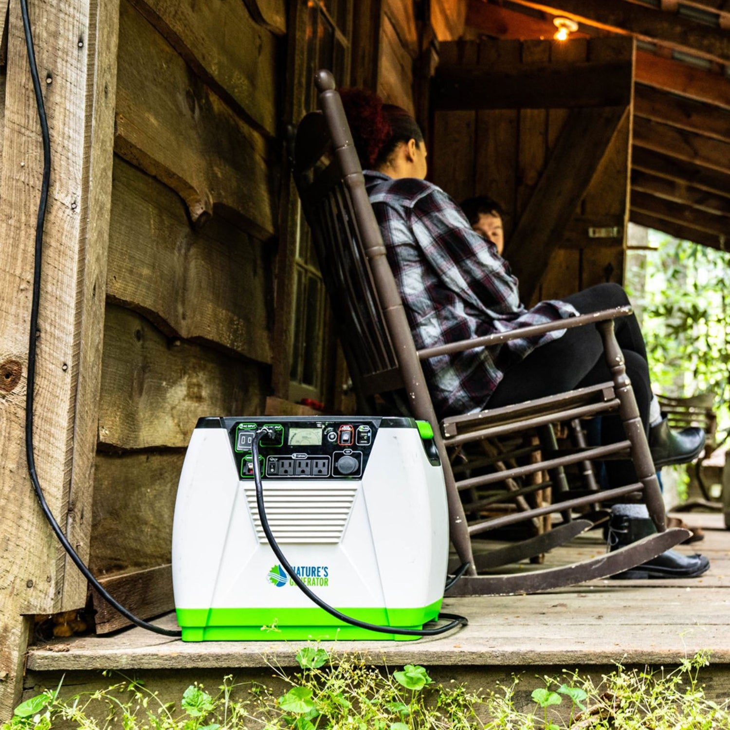 Scene Nature's Generator 1800W Lifestyle