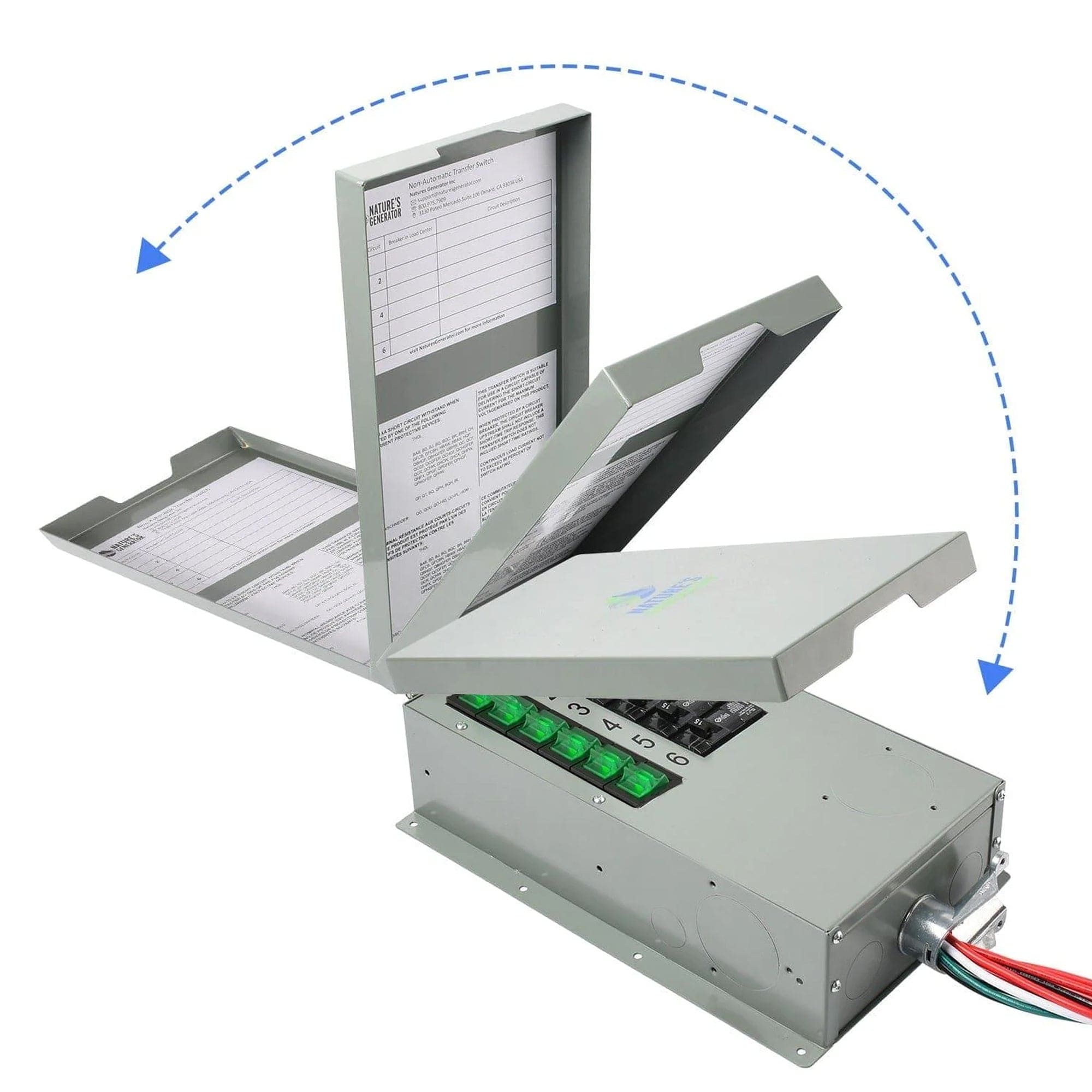 Nature's Generator Powerhouse Power Transfer Switch Kit - Nature's Generator
