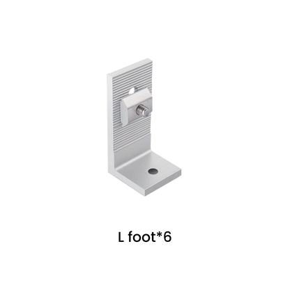 Product - Metal bracket on a white background with text 'L foot*6'.