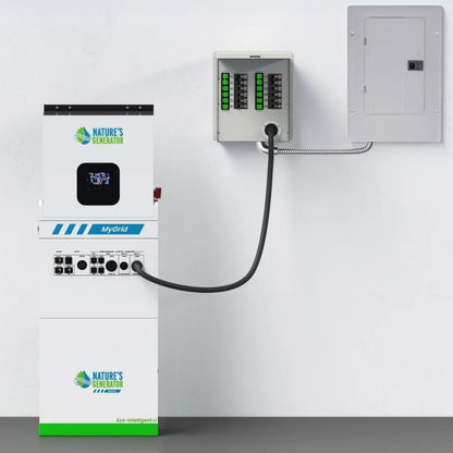 Scene - Nature's Generator 12 Circuit 50A Non Automatic Transfer Switch with MyGrid 10K