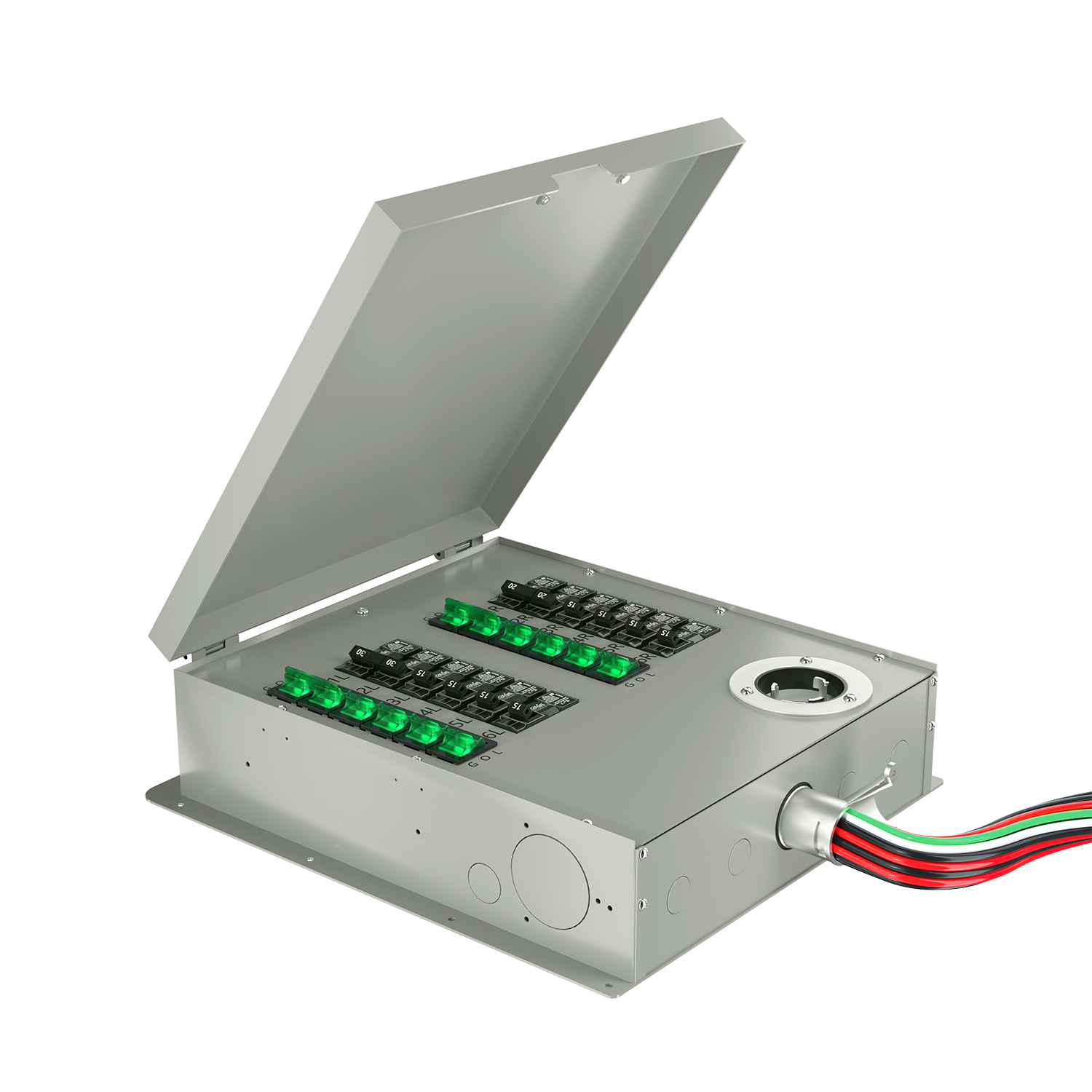 Natures Generator 12 Circuits 120V 50A Non-Automatic Power Transfer Switch