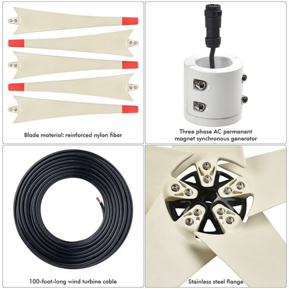 Product 
Nature's Generator Wind Turbine Parts