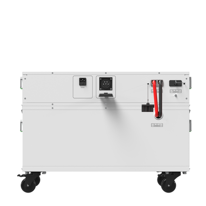 Product_White industrial machine with multiple ports and a red lever on a white background