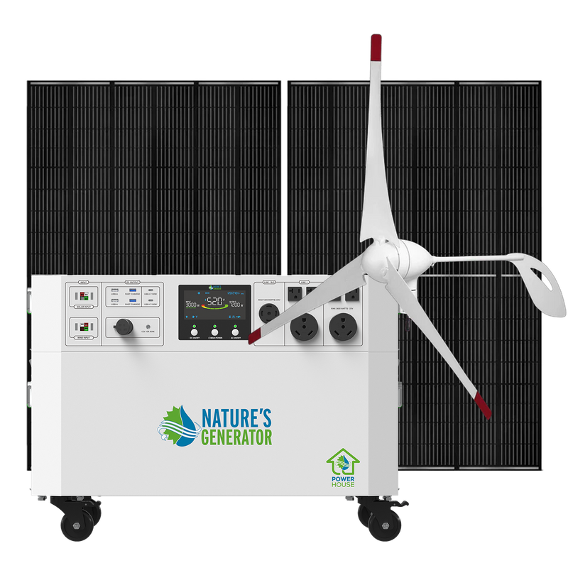 Product - Nature's Generator Powerhouse Solar and Wind Generator