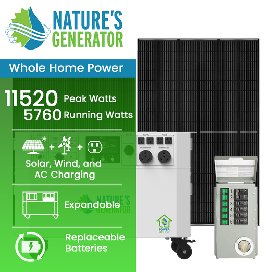 Product- Nature's Generator Powerhouse Standby Generator Hover