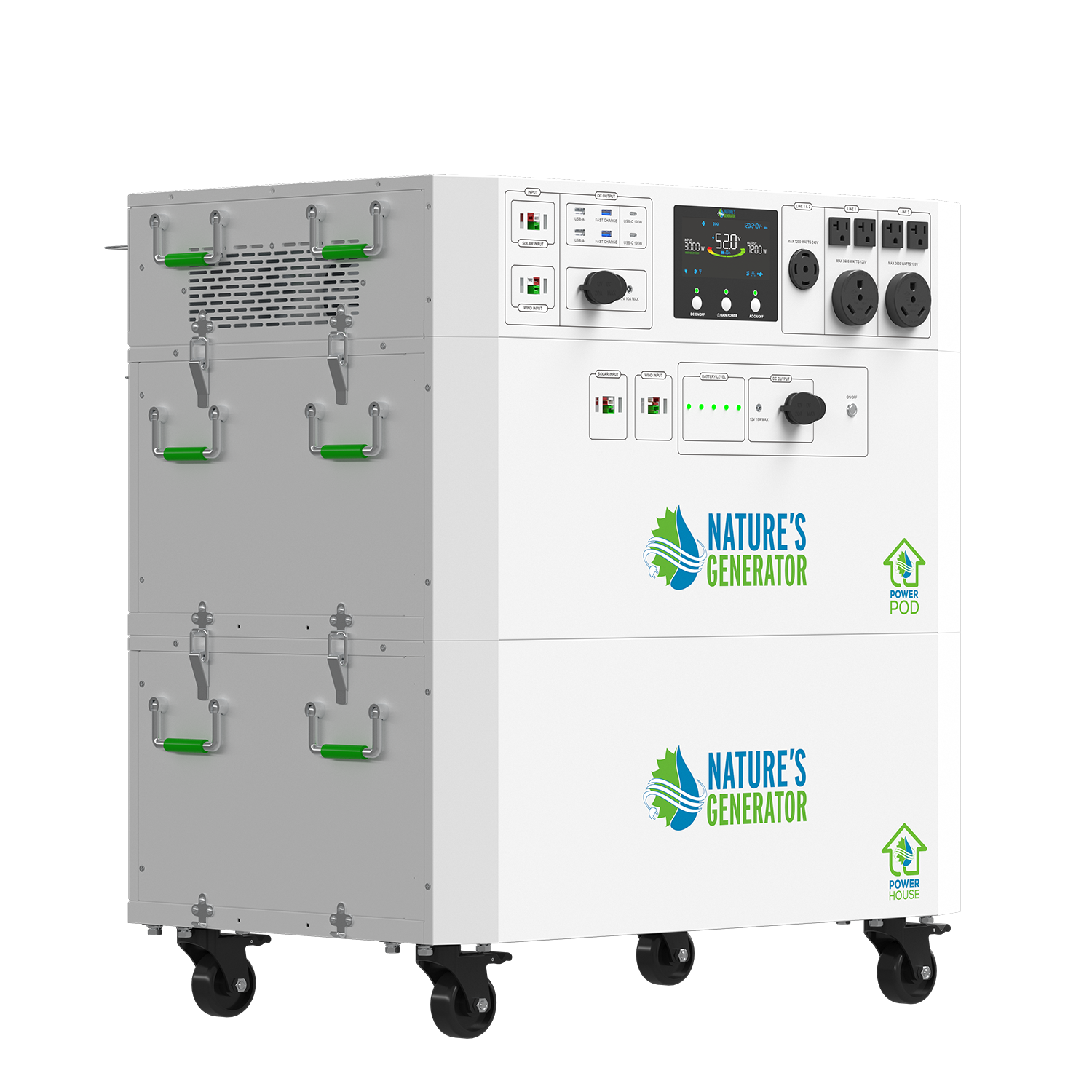 Product - Nature's Generator Powerhouse with Power Pod Left