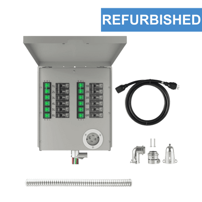 Refurbished - Nature's Generator 12-Circuit 120/240V 30A Non-Automatic Power Transfer Switch