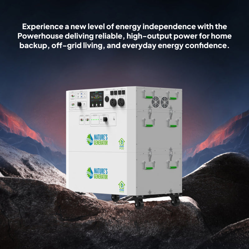 Nature's Generator Powerhouse Power Addition - Scene - Powerhouse Energy Independence 13