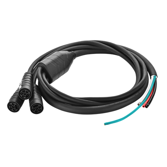Product - Cable with connectors on a white background