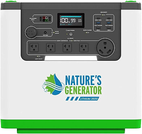 Nature's Generator Lithium 3600 Power Station