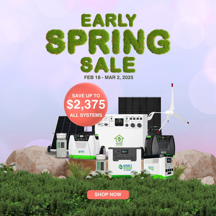 Nature's Generator Early Spring Sale