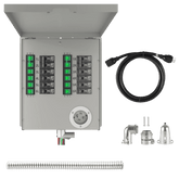 Nature's Generator 12 - Circuit 120/240V 30A Non - Automatic Power Transfer Switch - Nature's Generator