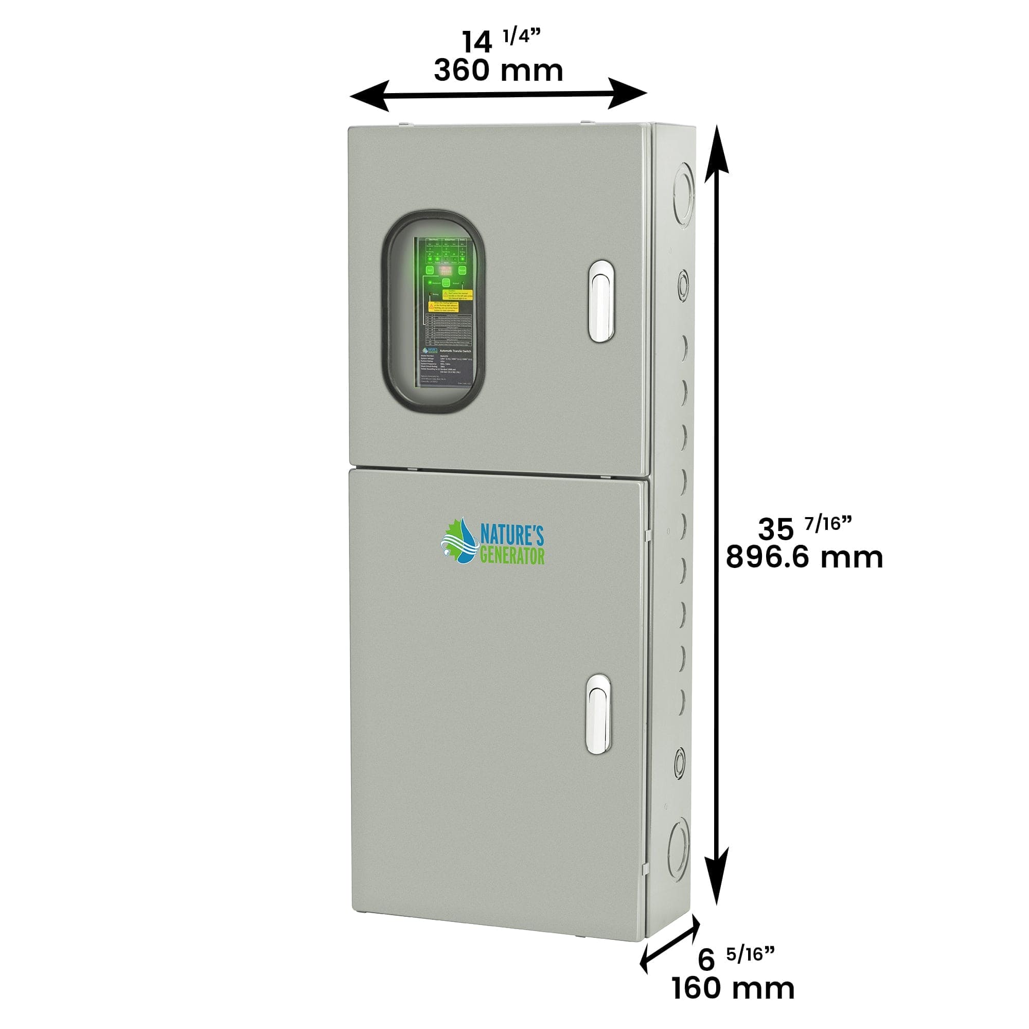 Nature's Generator 125A Automatic Transfer Switch - Nature's Generator