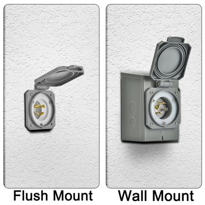 Nature's Generator 30A Power Inlet Box - Nature's Generator