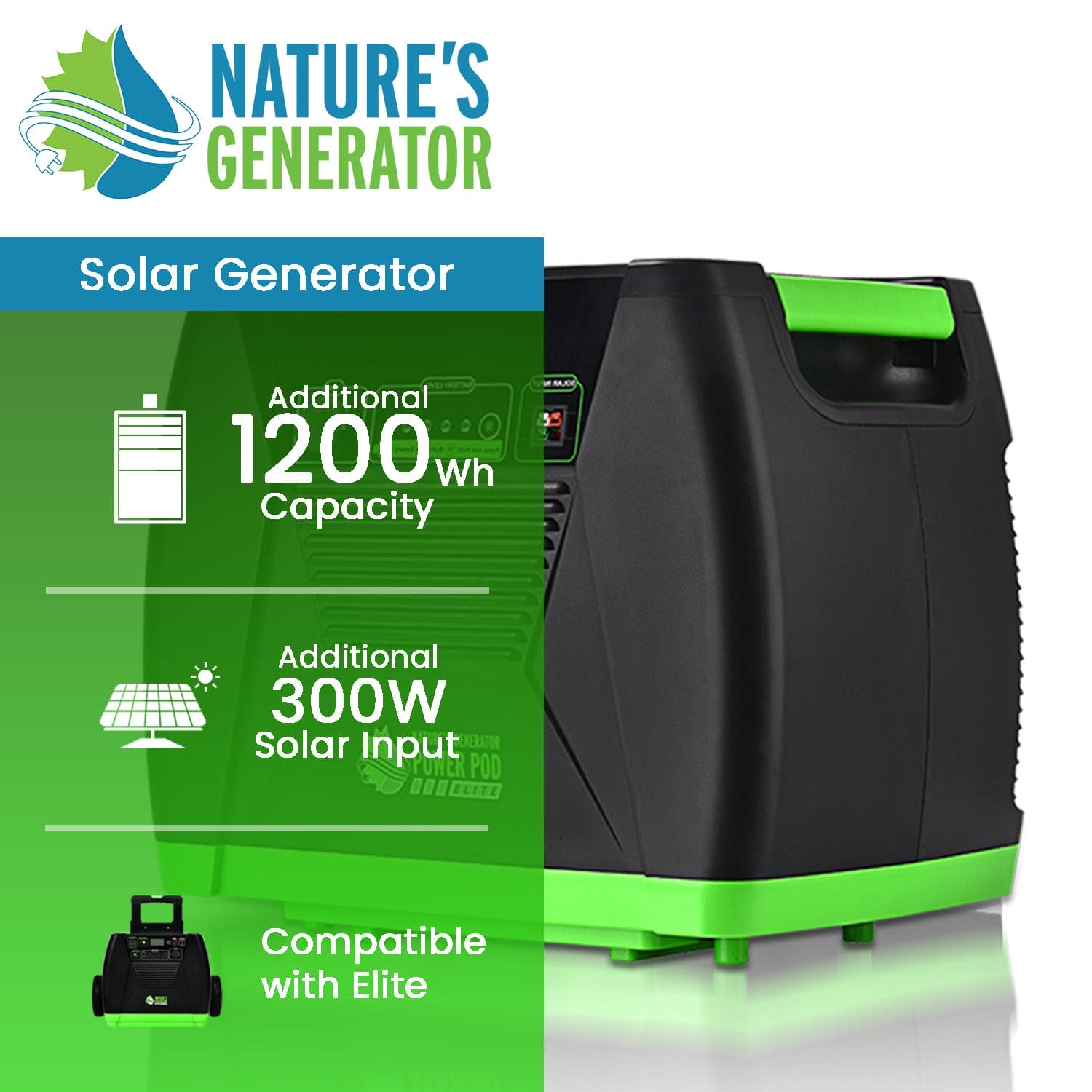 Nature's Generator Elite Power Pod - Nature's Generator
