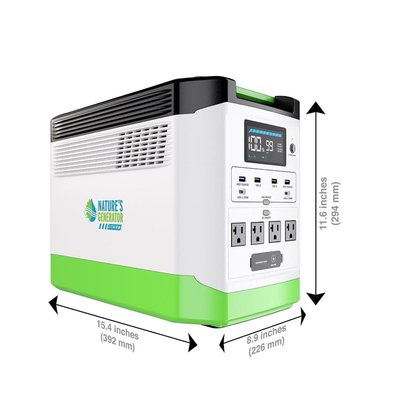 Lithium 1800 - Product 
Nature's Generator Lithium 1800 - Nature's Generator 9