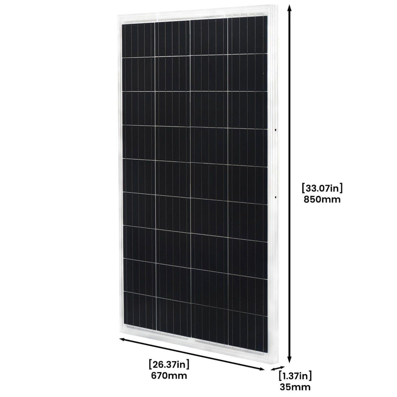 100W Rigid Solar Panels - Nature's Generator Power Panel Bundle - Nature's Generator 6