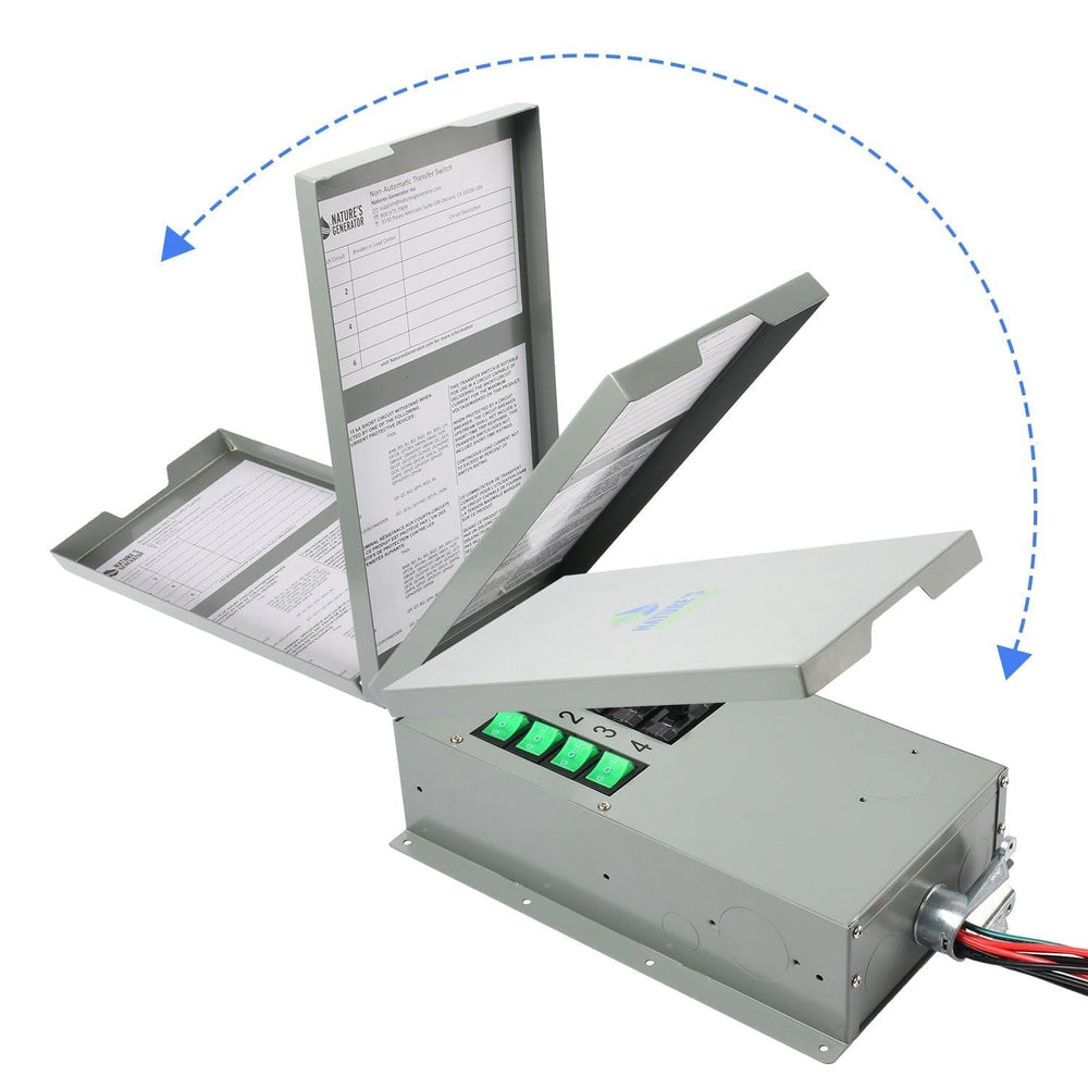 Power Transfer Kit Nature's Generator - Power Transfer Switch Kit