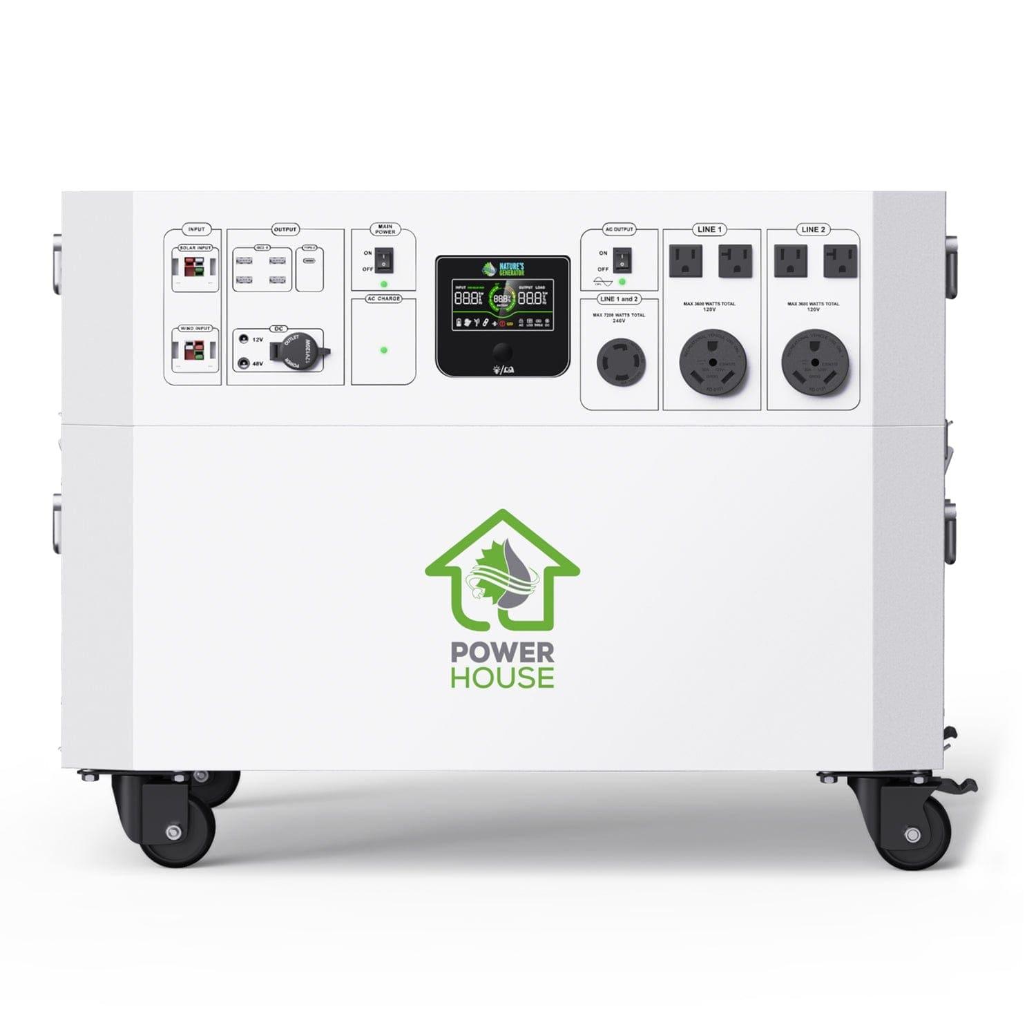 Solar Generator - Nature’s Generator Powerhouse Gold PE System