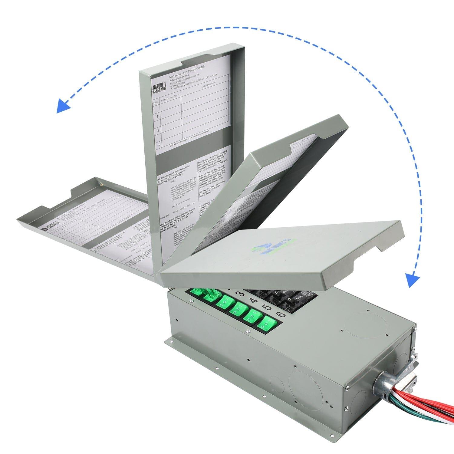 Nature’s Generator Powerhouse Gold PE System - Transfer Switch