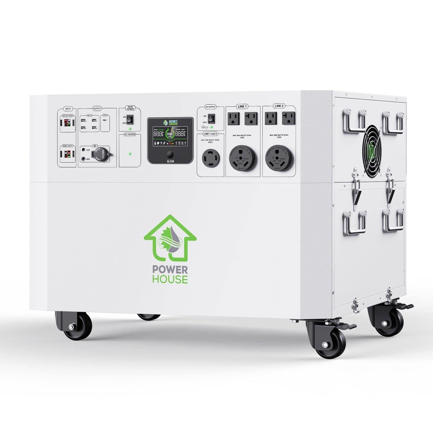 Solar Generator - Nature’s Generator Powerhouse Gold PE System