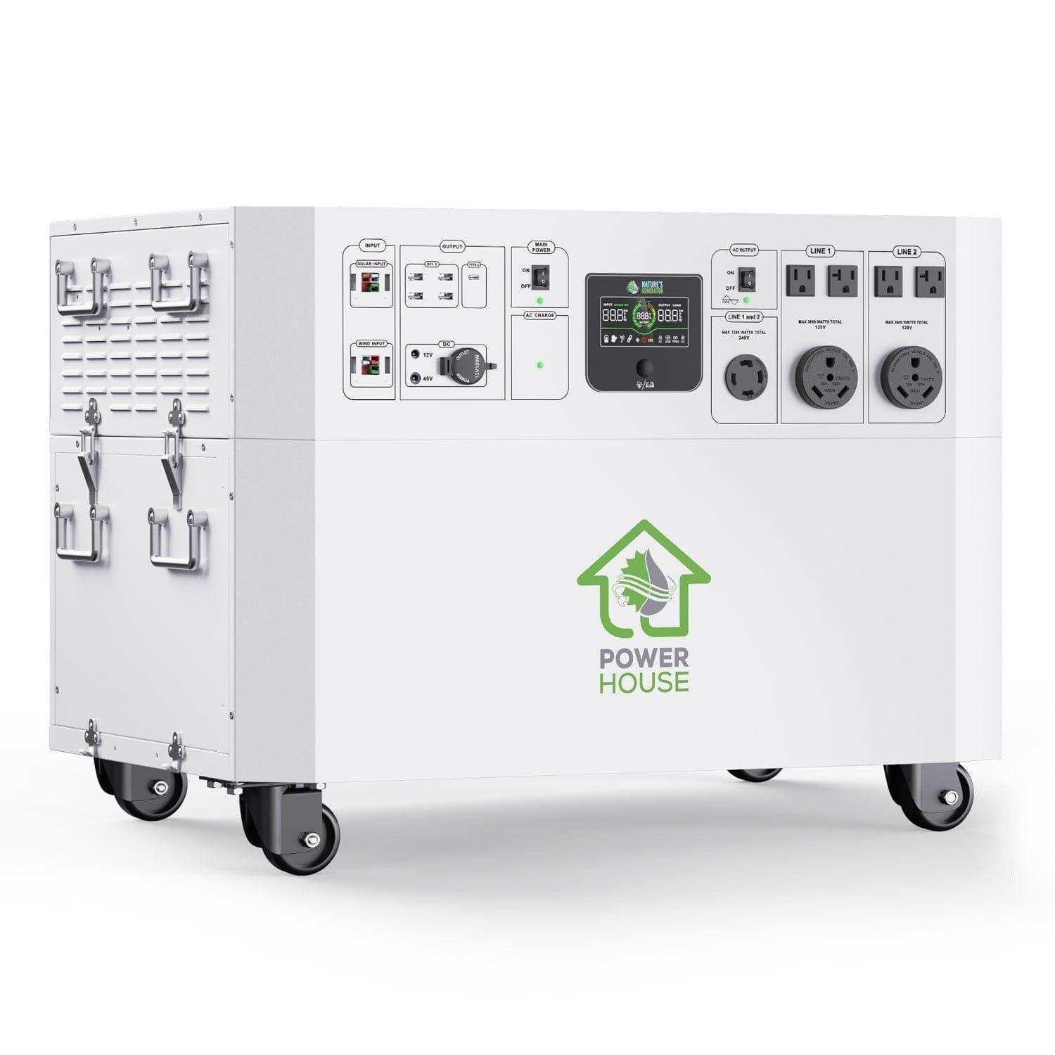 Solar Generator - Nature’s Generator Powerhouse Gold PE System