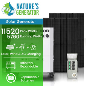 Nature’s Generator Powerhouse Platinum PE System - Nature's Generator