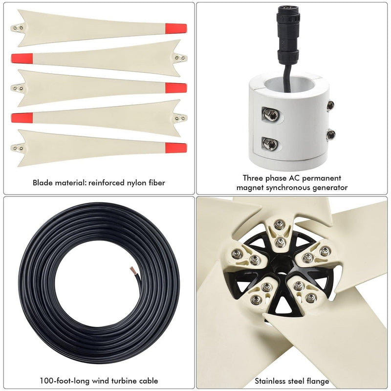 Nature's Generator 150W Wind Turbine - Product - Nature's Generator Wind Turbine - Nature's Generator 4