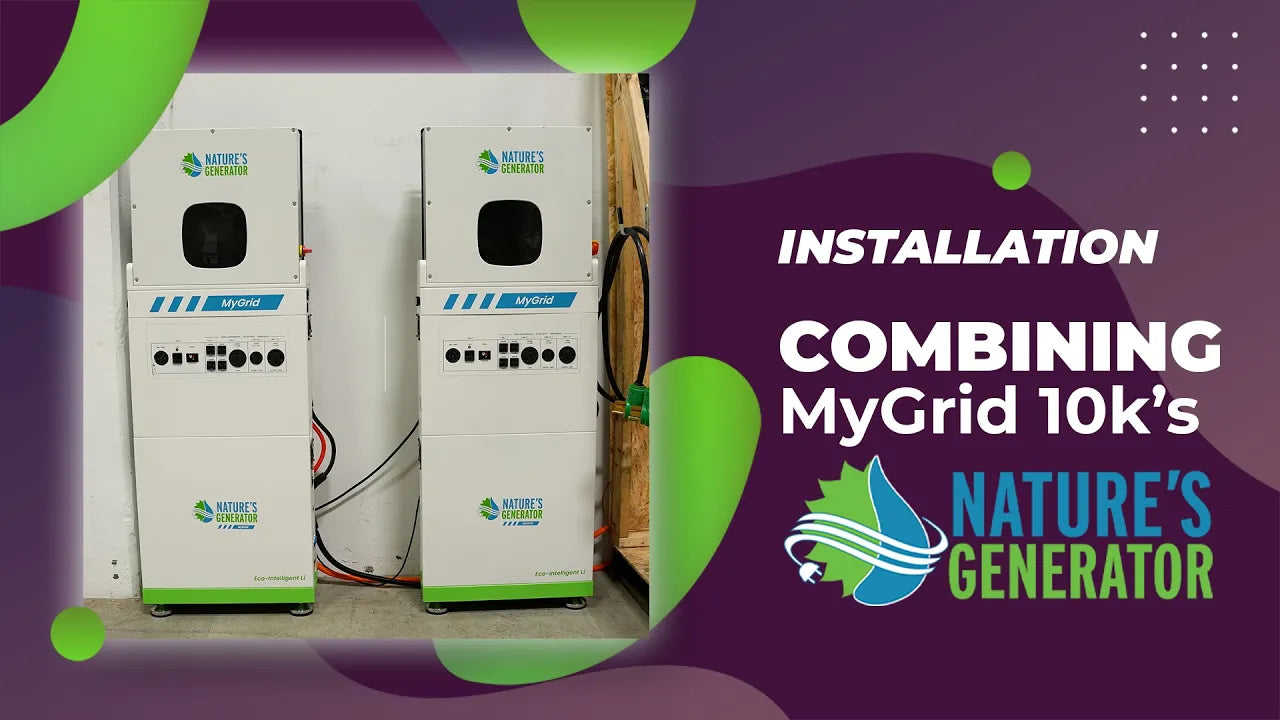 Video - How to Combine Two Nature’s Generator MyGrid 10K Systems _ Step-by-Step Tutorial