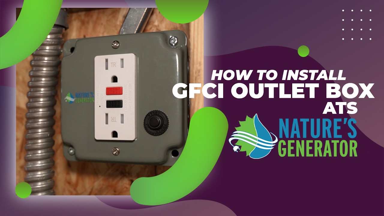 Video - How to Install a GFCI Outlet Box on an Automatic Transfer Switch _ Step-by-Step Guide
